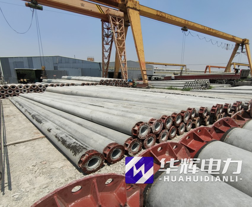 莺歌海镇21米水泥电线杆