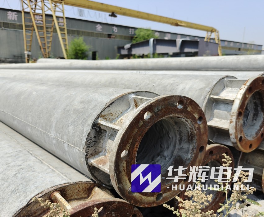 莺歌海镇18米水泥电线杆